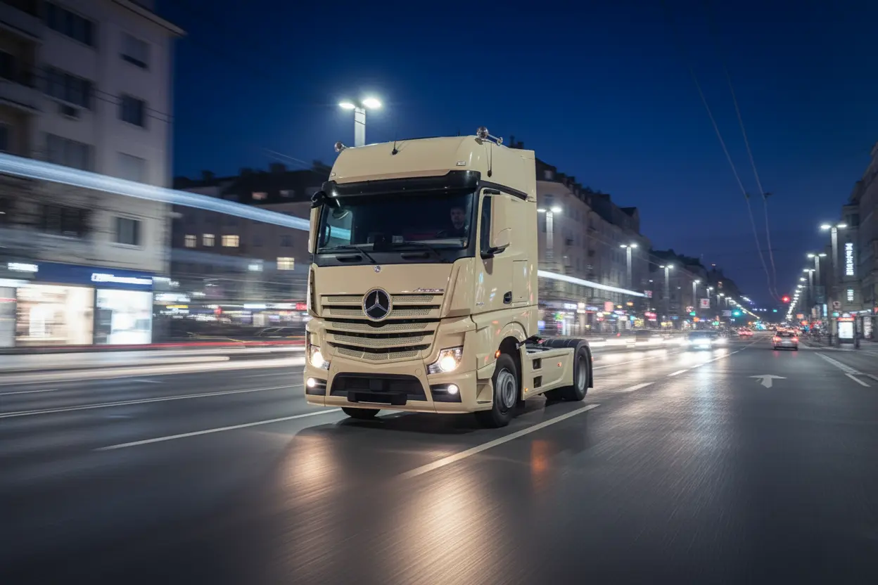 کشنده مرسدس بنز آکتروس 1851 نسل جدید (MP4)