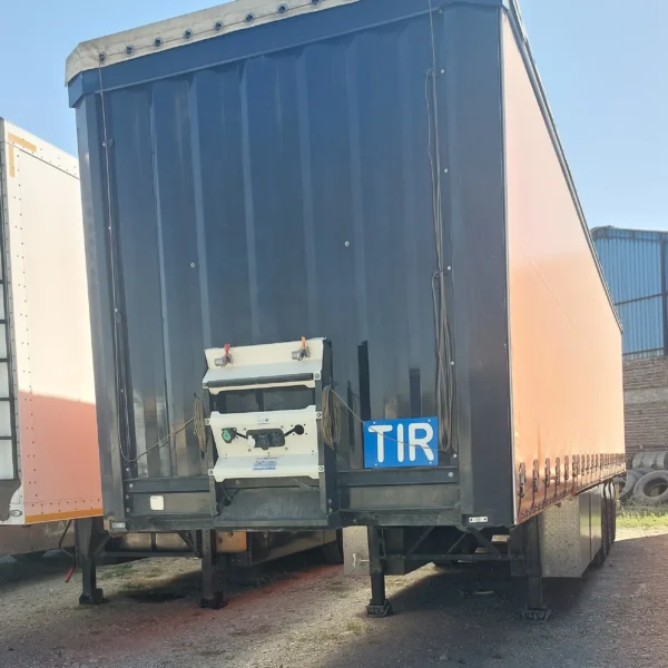 تریلی چادری مارال مدل 1400، تمام کشویی