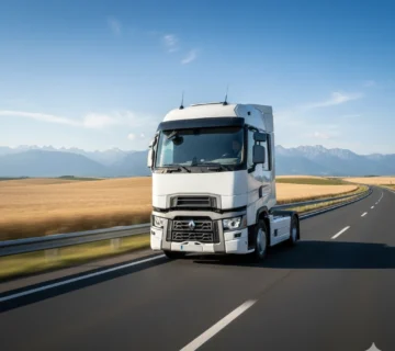 تصویر کشنده رنو T520 در جاده