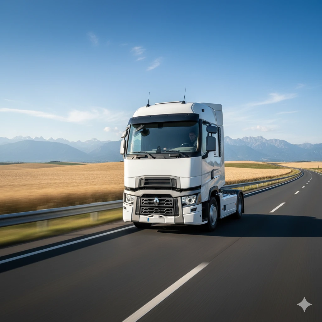 تصویر کشنده رنو T520 در جاده