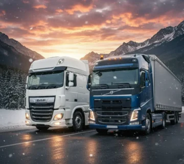 کشنده ی دافXF530 و ولوو FH540