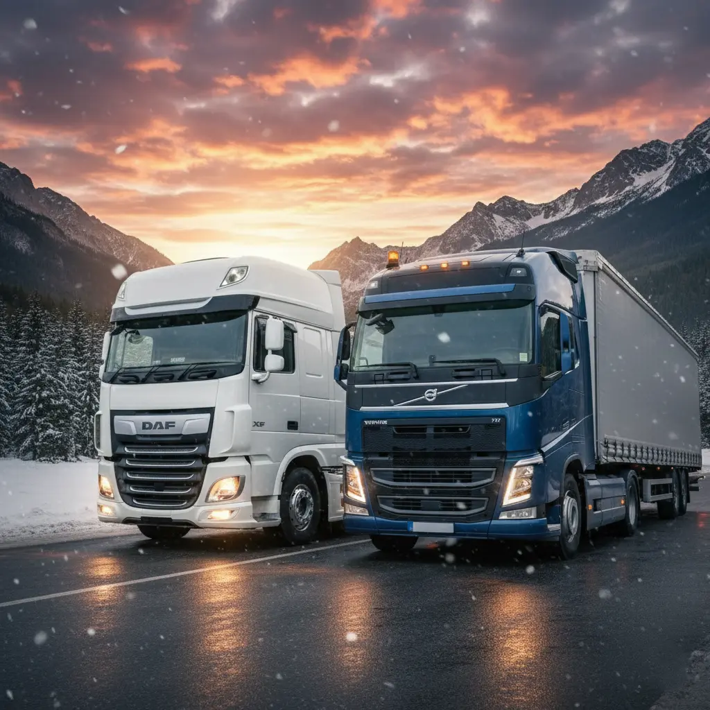 کشنده ی دافXF530 و ولوو FH540