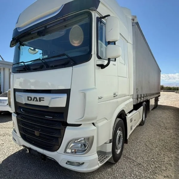 کشنده داف XF 480 مدل 2018 بدون رنگ با رینگ استیل