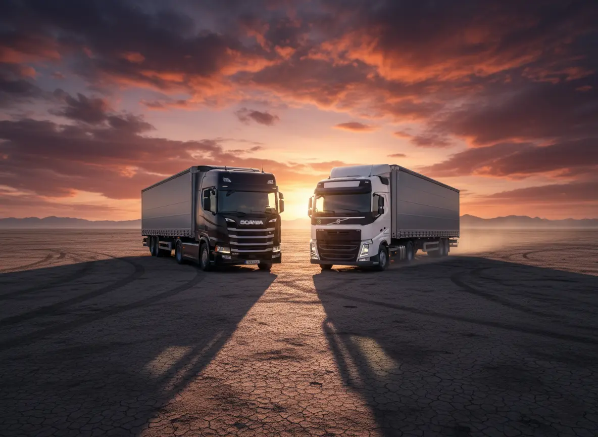 کشنده‌های ولوو FH 460 Globetrotter و اسکانیا R 450 Highline