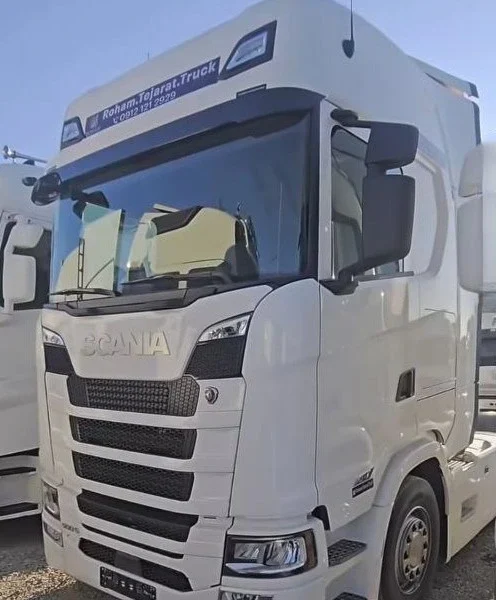 کشنده اسکانیا S500 مدل 2023 صفر خشک، فول کامل
