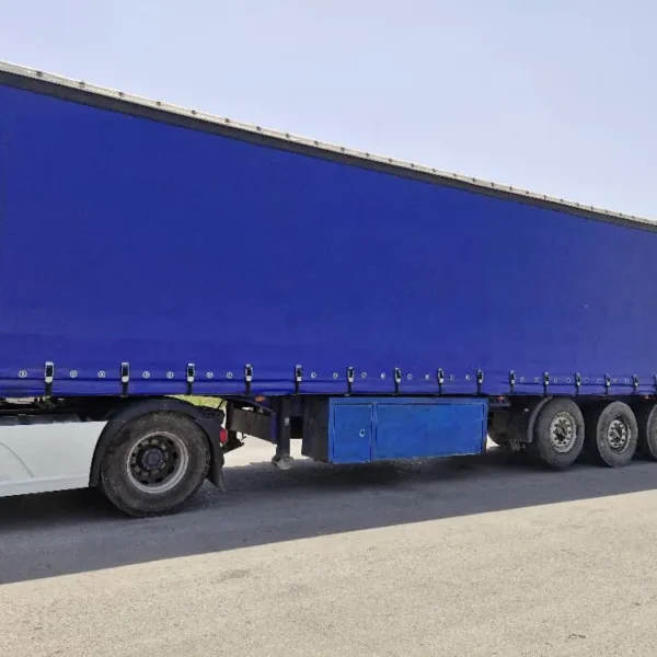 تریلی چادری مارال مدل 1382 تمام کشویی زیربندی بنز