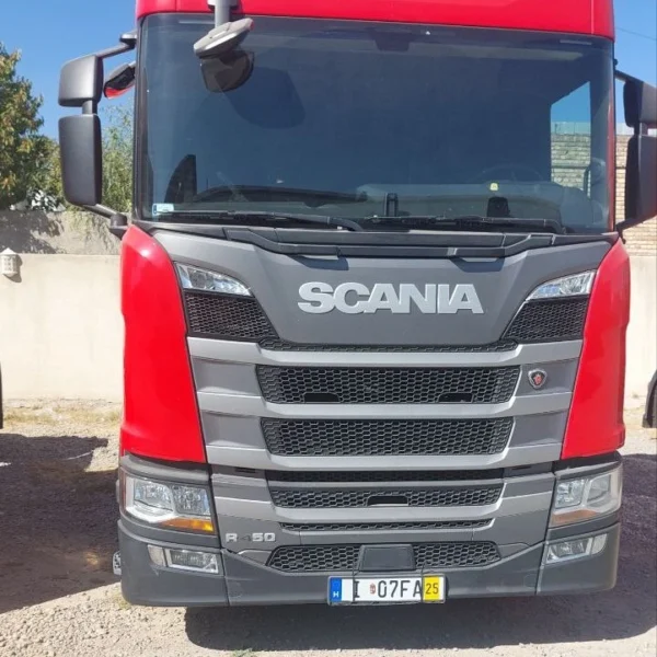 کشنده اسکانیا R450 مدل 2020، بی رنگ، کولر درجا و فلاپ نفری