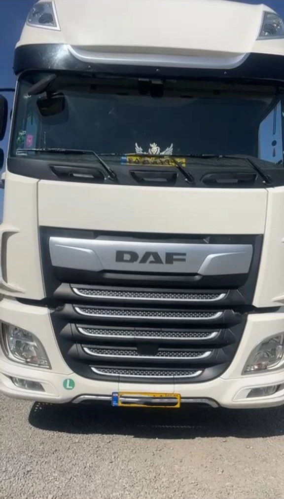 کشنده داف XF 480 مدل 2019 بدون رنگ و آماده نصب فلاپ