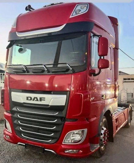 نمای کامل کشنده داف XF480 مدل 2019، با ریتارد موتور