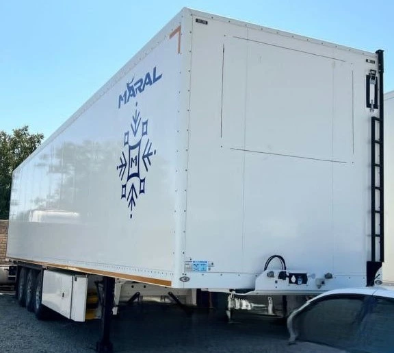 نمای کامل تریلی یخچال مارال مدل 1404 صفر خشک