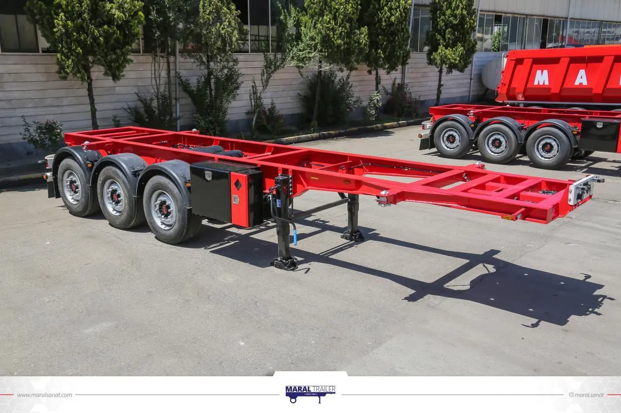 تریلی کانتینربر مارال صنعت