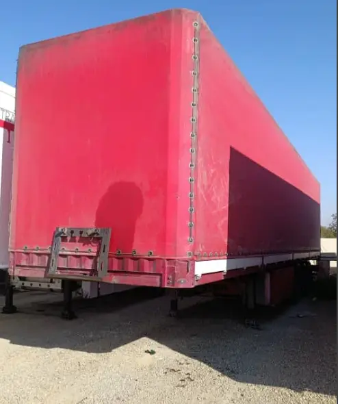 تریلی چادری جیلان رنگ قرمز