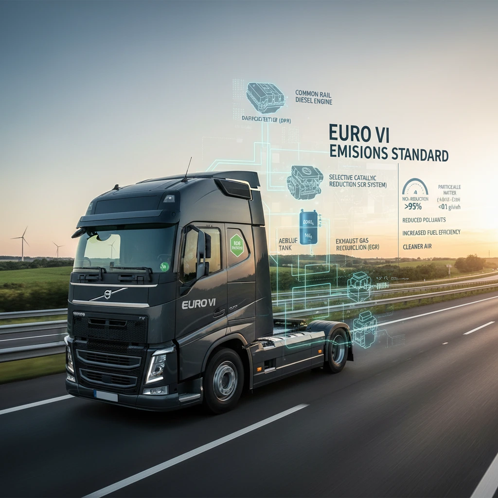 استاندارد یورو شش در کشنده ها