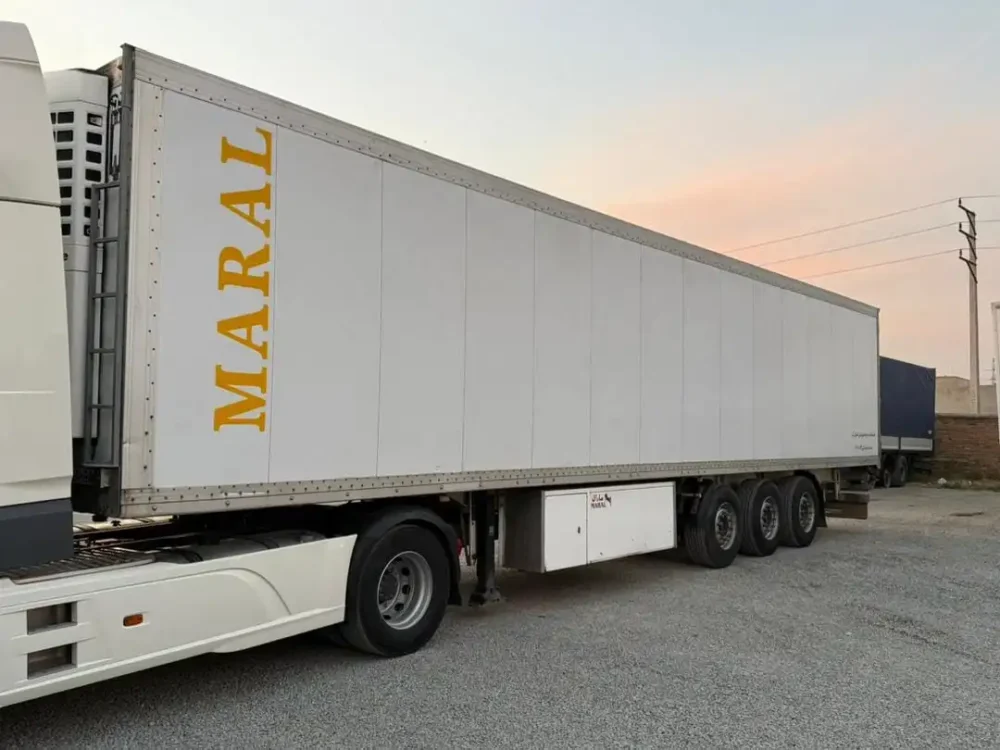 یخچال مارال مدل 1385 با موتور SL200e صفر و لاستیک نو