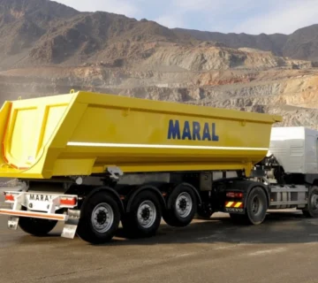 تصویر تریلی کمپرسی ۲۴ متر مکعبی آلمانی با اتاق S500MC، مجهز به جک تلسکوپی اروپایی و سیستم تعلیق بادی.