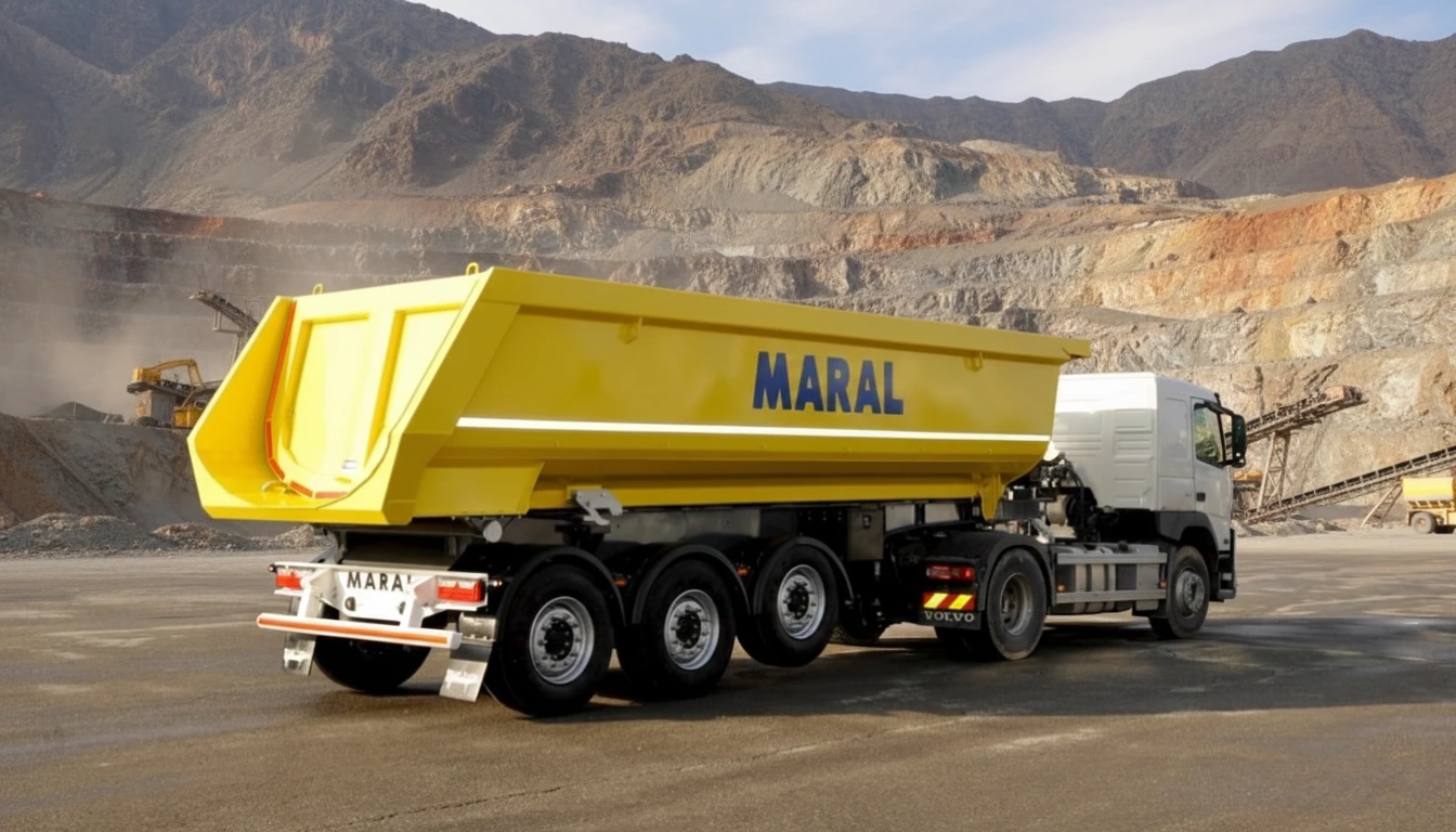 تصویر تریلی کمپرسی ۲۴ متر مکعبی آلمانی با اتاق S500MC، مجهز به جک تلسکوپی اروپایی و سیستم تعلیق بادی.