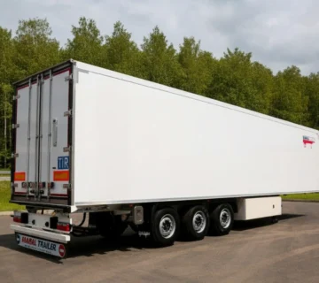 تریلی یخچالی با شاسی فولادی