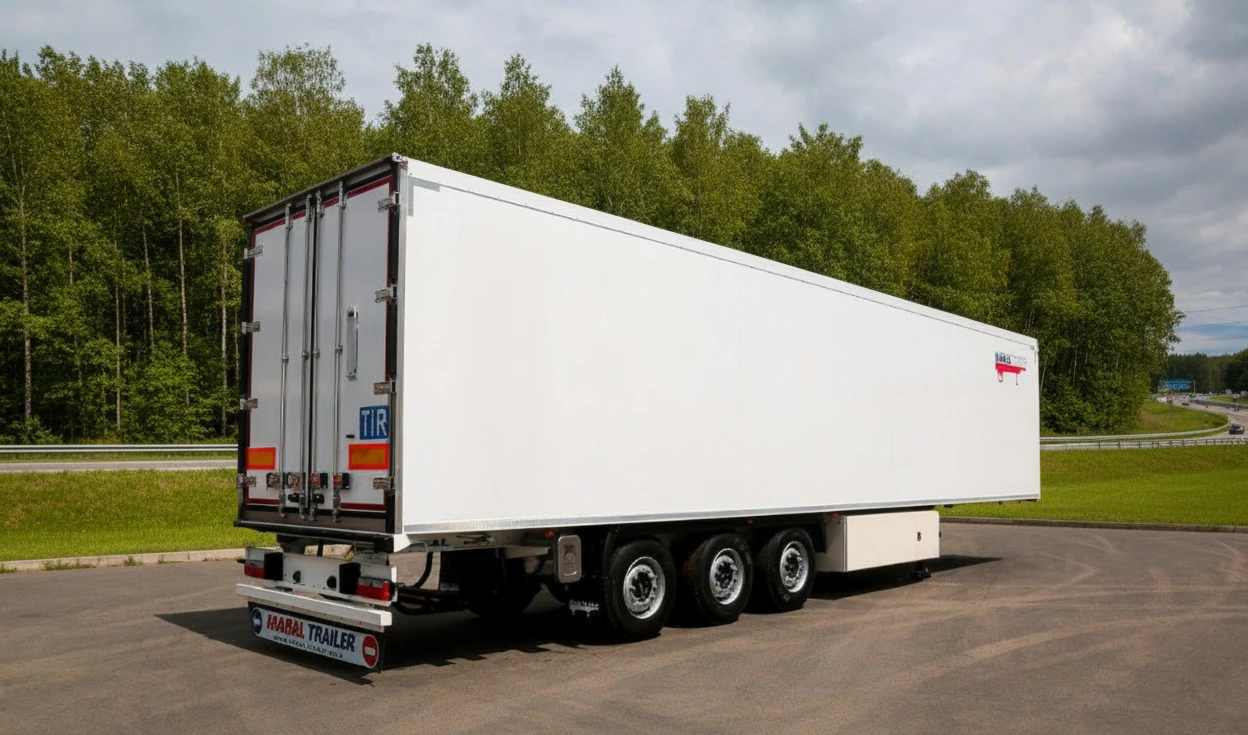 تریلی یخچالی با شاسی فولادی